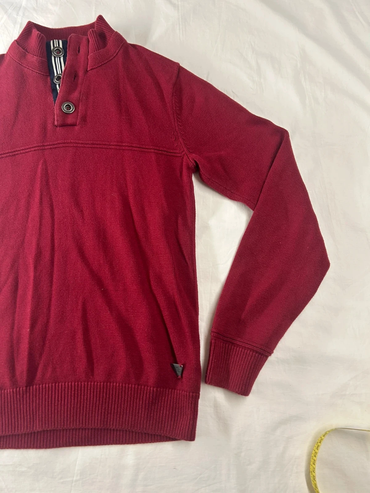 Sudadera roja burdeos Jules – photo 3